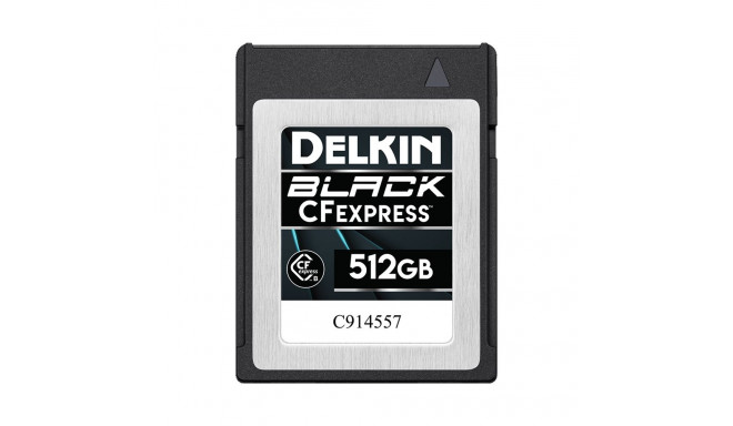 Delkin CFexpress BLACK R1645/W1405 512GB