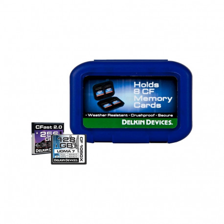 Delkin Weather Resistant Case for 8 CF/CFAST cards