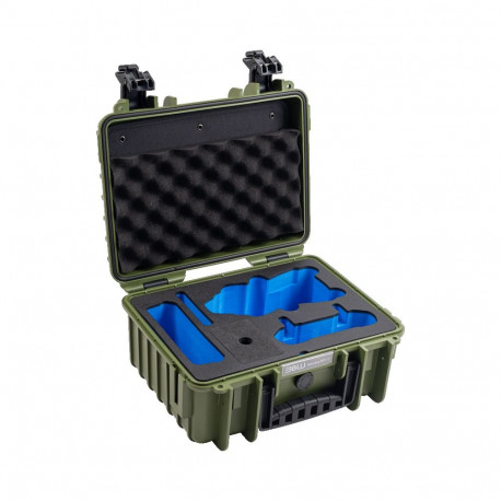 BW Outdoor Cases Type 3000 for DJI Air 3 / DJI Air 3S / Bronze-green