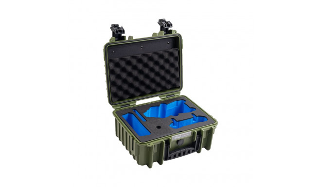 BW OUTDOOR CASES TYPE 3000 FOR DJI AIR 3 / DJI AIR 3S / BRONZE-GREEN