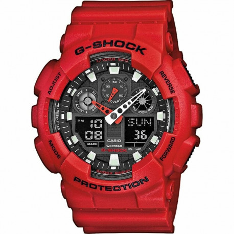 Meeste Kell Casio G-Shock GA-100B-4AER Must (Ø 55 mm)