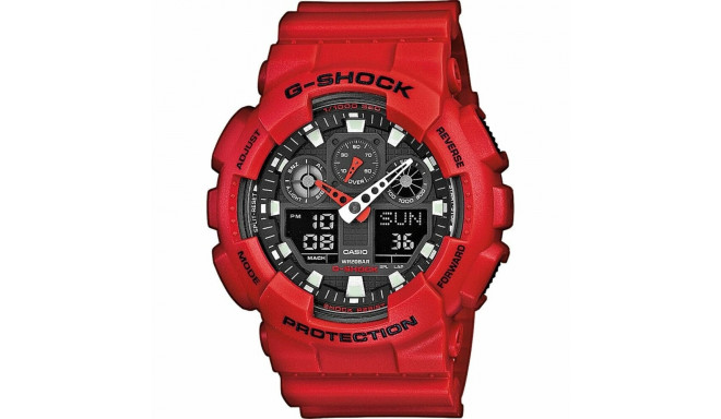 Meeste Kell Casio G-Shock GA-100B-4AER Must (Ø 55 mm)