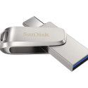 "STICK 256GB USB 3.1 SanDisk Ultra Dual Drive Luxe Type-C silver"