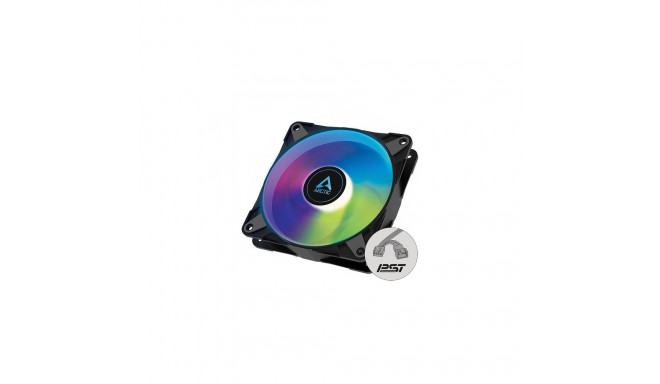 ARCTIC P12 PWM PST Semi-Passive Case Fan, 4-pin, 120mm, Black