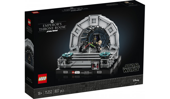 LEGO Star Wars Imperaatori troonisaali dioraam
