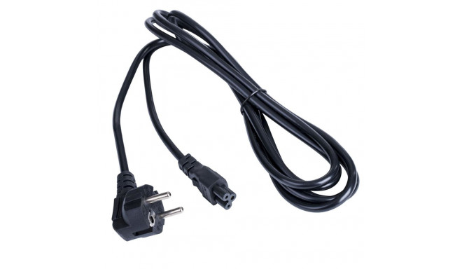 Akyga power cable for notebook AK-NB-10A clover CCA CEE 7 / 7 / IEC C5 3 m