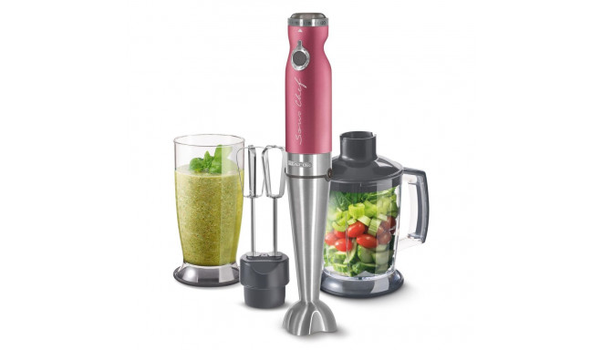 4 in 1 Hand blender Sencor, red