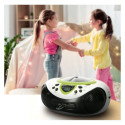 Portable stereo FM radio with CD player Lenco SCD38USBG
