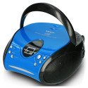 Portable stereo FM radio with CD player Lenco SCD24BB