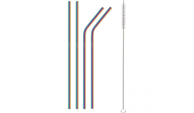 Set of stainless steel straws Lamart LT7053