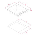 Induktsioonplaat Teka IZC 42400 MSP BK