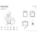 Wine cabinet  Dunavox DAVS-25.63DB