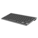 KEYBOARD PLATINET 2 IN 1 BLUETOOTH and WIRELESS K120W US QWERTY SILVER BLACK