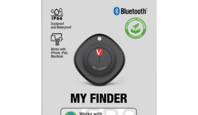 Verbatim My Finder BT-Tracker komp. m. Apple schwarz