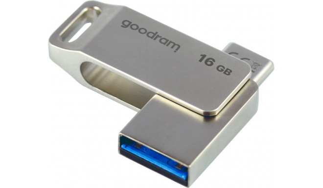 GOODRAM 16GB ODA3 hõbedane [USB 3.2 / USB tüüp C]