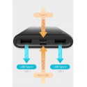Silicon Power akupank GP15 10000mAh, must (avatud pakend)