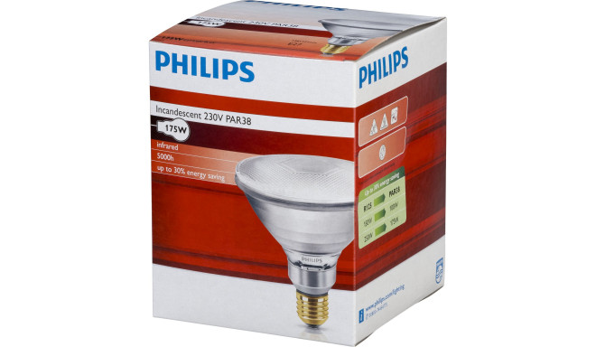 Philips infrared lamp PAR38 IR 175W E27 230 CL