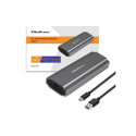 Enclosure for drive M.2 SSD, SATA, NVMe, USB C