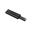 Enclosure for drive M.2 SATA, NVMe, USB C, 2TB
