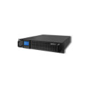 Qoltec 53945 Uninterruptible power supply UPS RACK | 1KVA | 800W | LCD