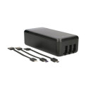 Extralink EX.19522 power bank Lithium Polymer (LiPo) 30000 mAh Black