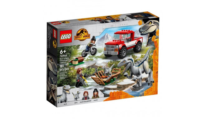 LEGO JURASSIC WORLD 76946 BLUE & BETA VELOCIRAPTOR CAPTURE