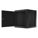 Lanberg WF01-6612-00B rack cabinet 12U Wall mounted rack Black