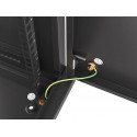 Lanberg WF01-6612-00B rack cabinet 12U Wall mounted rack Black