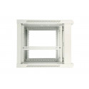 Extralink 19" 9U 600x600 ASP Grey wall-mounted rack
