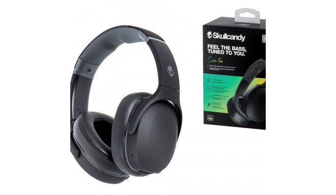 Skullcandy Crusher Evo juhtmevaba ja juhtmega peakomplekt, peavõru, kõned/muusika, USB Type-C, Bluet