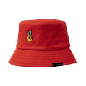 POLAROID BUCKET HAT RED