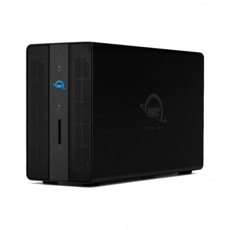 OWC dokk ja väline RAID-salvestusseade Gemini Thunderbolt 3 3.5” SATA HDD (12TB x 2) 24TB