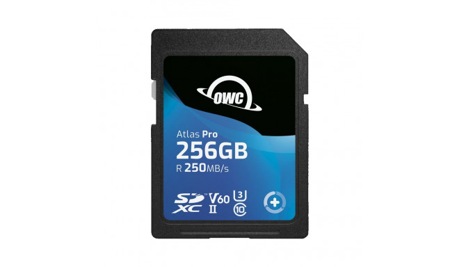 OWC SD Atlas Pro SDXC UHS-II R250/W130 (V60) 256GB