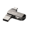 LEXAR JUMPDRIVE DUAL DRIVE D400 TYPE-C/TYPE-C & TYPE-A, UP TO 130MB/S READ (USB 3.1) 64GB