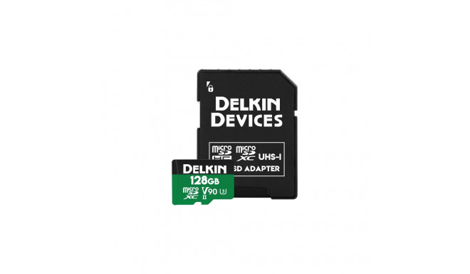 Delkin microSD Power 2000x UHS-II (V90) R300/W250 128GB