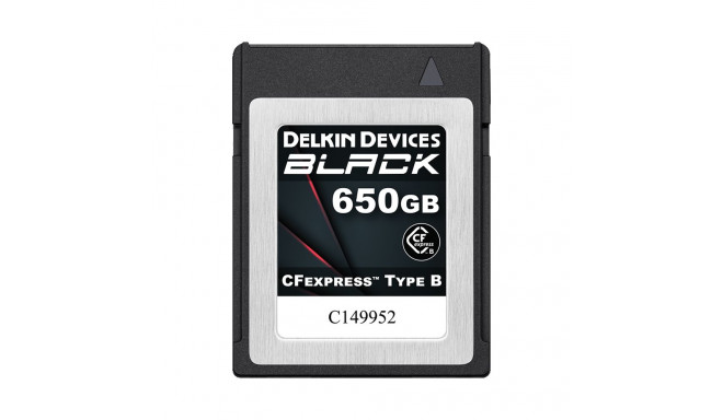DELKIN CFEXPRESS BLACK R1725/W1530 (G3) 650GB