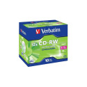 VERBATIM CD-RW 700MB 8-12X JEWEL CASE*10 43148