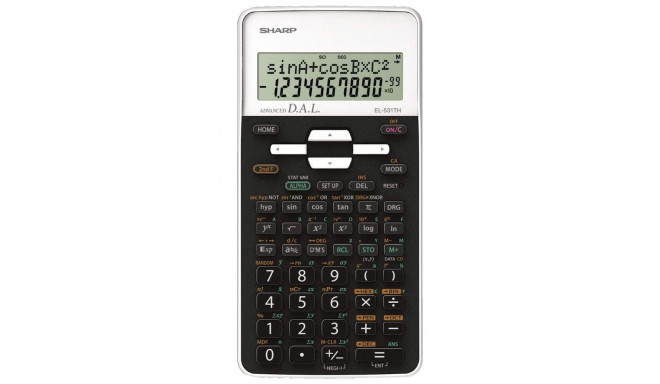 SHARP CALCULATOR SCIENTIFIC BLISTER WHITE EL531THBWH