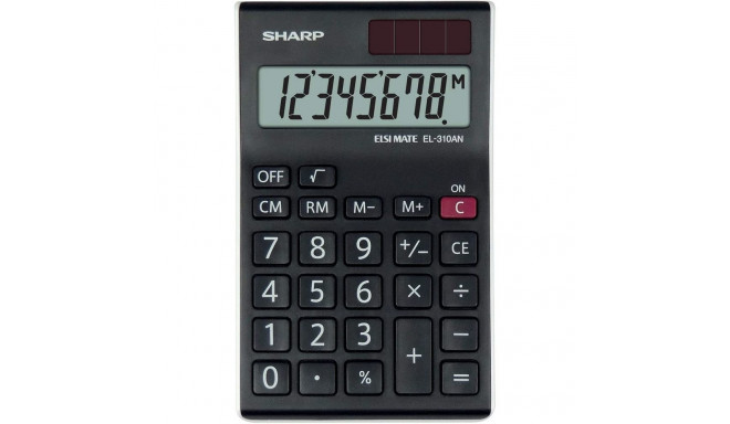 SHARP CALCULATOR DESKTOP BOX EL310ANWH