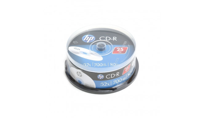 HP CD-R 700MB 52X CAKE25