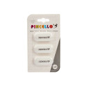 Eraser Set White (12 Units)