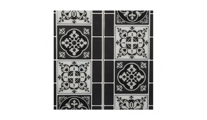 Hаклейки Atmosphera Декоративный плитка Чёрный 2 штук (30,5 x 25 x 0,3 cm)