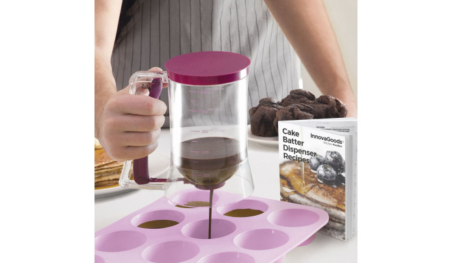 Cake Batter Dispenser with Recipe Box InnovaGoods