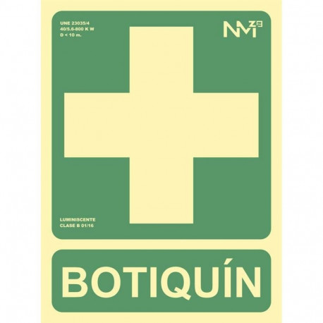 Kleepuv märk Archivo 2000 Esmaabikomplekt PVC 22,4 x 30 cm