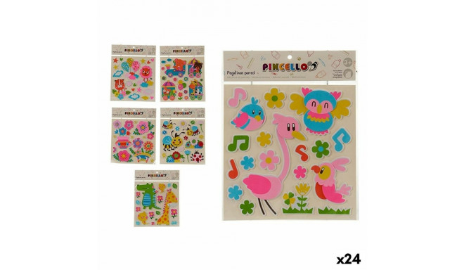 Stickers Multicolour 32 x 1 x 38 cm (24 Units)