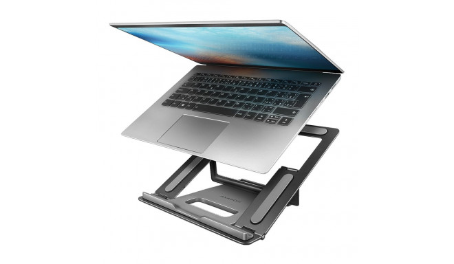 Axagon STND-L NOTEBOOK STANDAluminum stand for 10“ – 16“ notebooks. Four adjustable positions.