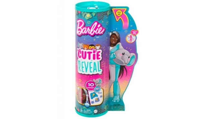 Barbie Cutie Reveal elephant doll