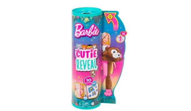 Barbie Cutie Reveal monkey doll