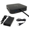 Docking Station USB-C HDMI Dual DP Docking Station Power Delivery 100 W + i-tec Universal Charger 10