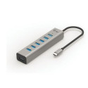 Hub USB-C Charging Metal HUB 7 Port